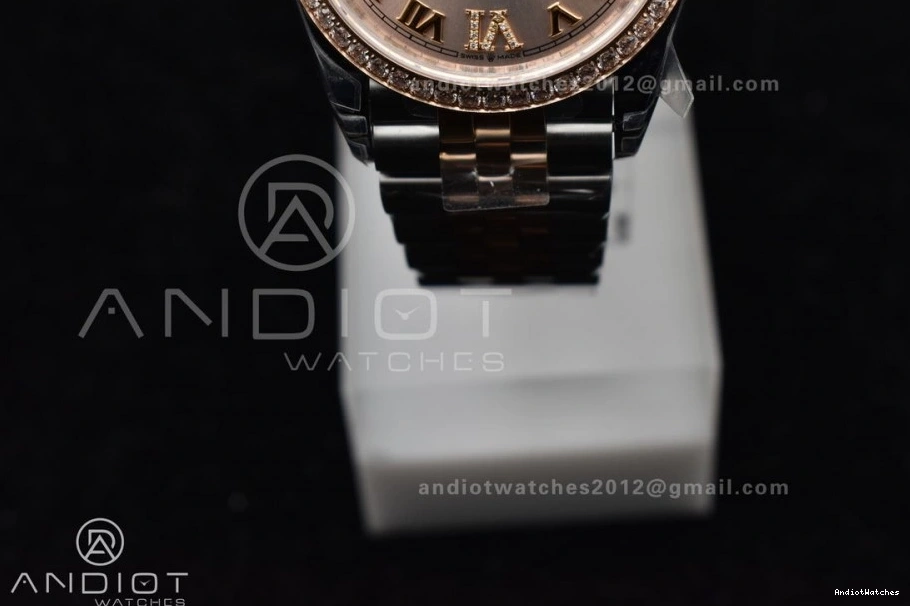 Best Roman 904L DateJust 572 on 36 Bracelet VS RG 126281rbr Edition VSF FreshLook SS Jubilee Dial 1:1 Steel 0226